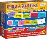 Creative's Build a Sentence Part-3 | Learning Grammar Colour Coded Nouns, pronouns Verbs, Adjectives Cards| Develop Reading Skills |Children Learning Cards Game |Educational Card for Kids |Ages 8 & up