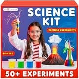 Kit4Curious® Science Experiment Kit | Chemistry Reactions + Physics Projects STEM Learning Educational kit | Birthday Gifts Ideas for Kids 6,7,8,9,10,11,12,13,14 Year Olds