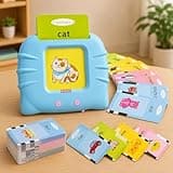 Storio Montessori Talking Flash Cards for Kids 2-5 Years | Rechargeable Educational Learning Toy for Toddlers | Cognitive Language Skills Builder for Boys & Girls | Sound Flashcard Device for Babies