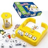 Storio Toys Spelling Brain Games for Kids with Flash Cards,2 in 1 Matching Letter Games,Sight Words Recognition Cognitive_Skills Kindergarten Teaching Tools Preschool 3-8 Years Wordperfect Junior